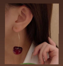 گوشواره گیلاسی وارداتی