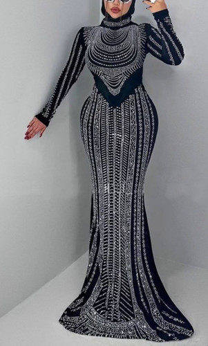 ماکسی مجلسی فولکش وکریستالی