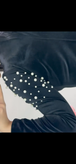 ماکسی مجلسی مخمل کش وارداتی فول مروارید