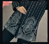 کت مزونی عیدانه طرح کتیبه (نگین کوب)