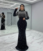 ماکسی مخمل کش وارداتی سوپر فول مروارید مدل ماهی
