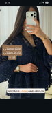 شومیز مجلسی بینظیرعروسکی جنس دانتل مخملی