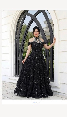 ماکسی مجلسی بینظیر مدل روژین جنس گیپور درجه یک ومروارید دوزی با دست