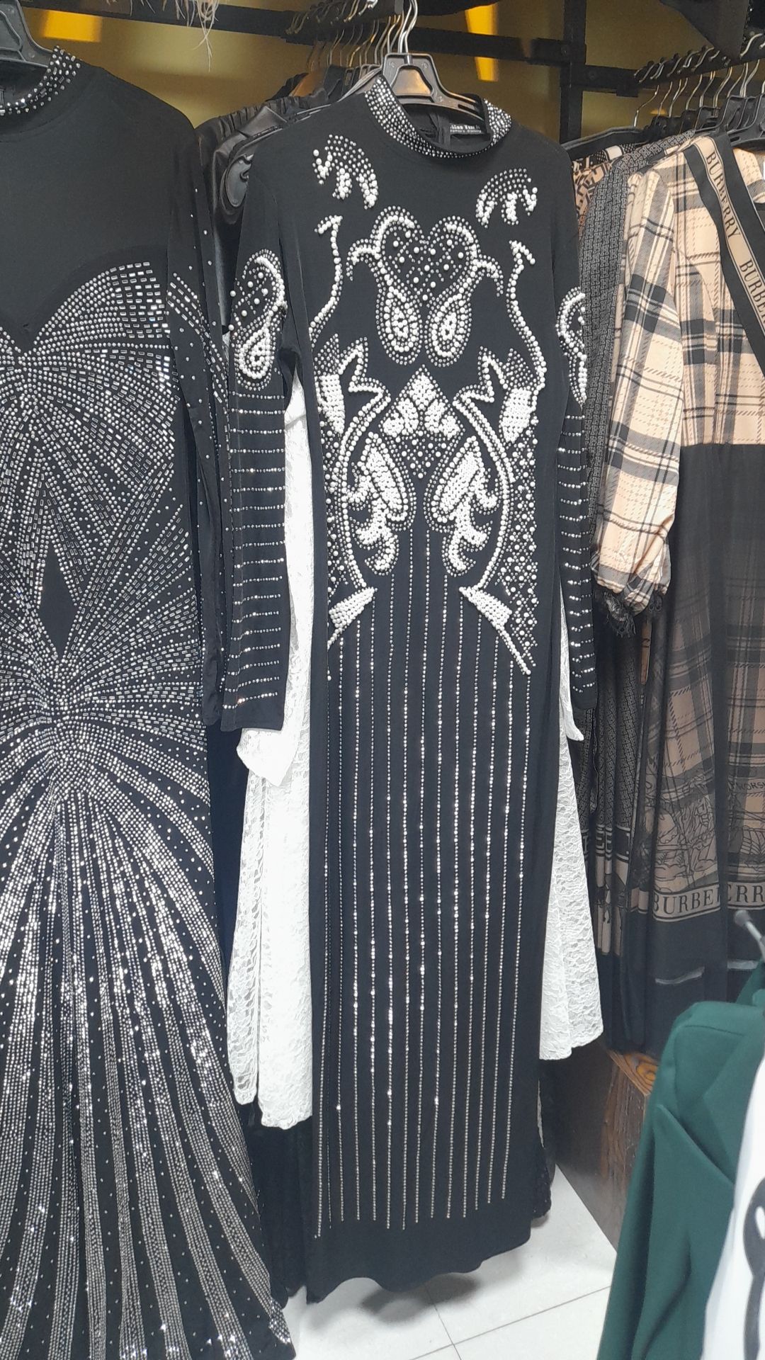 ماکسی مجلسی فولکش سنگکاری